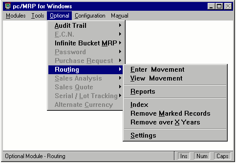 Router Menu