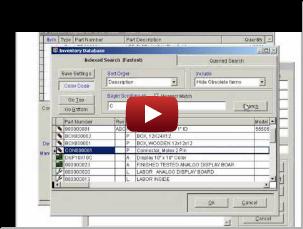 Video - Bill of Materials module
